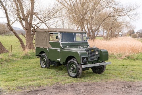 Land Rover Series 1 80" 1949 Ken Wheelwright Restoration VENDU