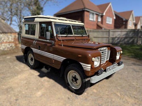 gorgeous 1982 Series III 88in CSW with galv chassis and o/d VENDUTO