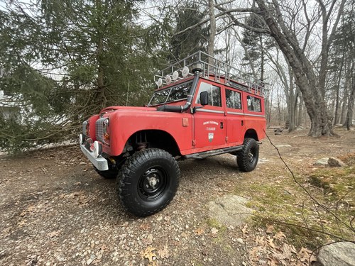 1974 TD5 / AWD / 5 speed LHD Land Rover Series 3 Rosenbauer