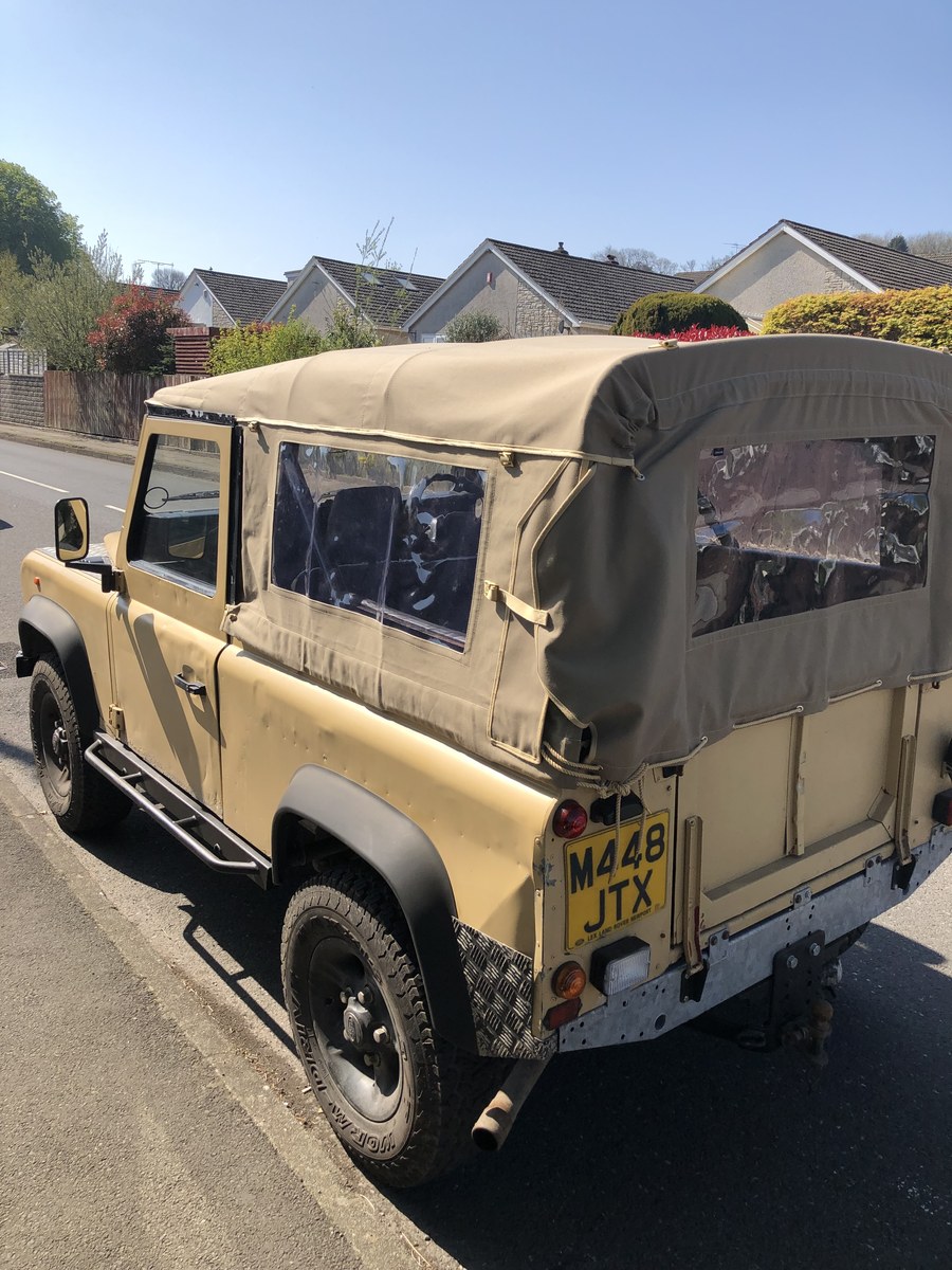 1994 Land Rover Defender Beige Manual, 5 speed Right Hand Drive in ...