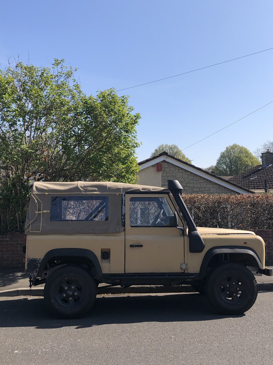 1994 Land Rover Defender Beige Manual, 5 speed Right Hand Drive in ...