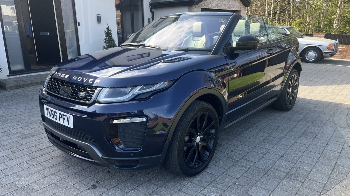 2016 Land Rover Range Rover Evoque Blue Automatic, 7+ speed Right Hand ...