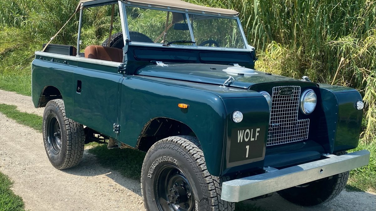 1964 Land Rover Series 2a Blue Manual, 4 speed Left Hand Drive in Pieve ...