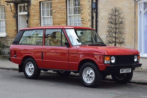 1983 Range Rover Classic 2 door A vendre