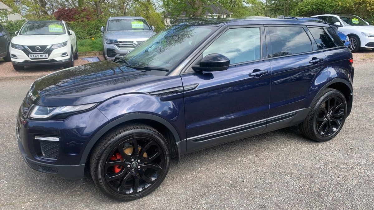 2016 Land Rover Range Rover Evoque Blue Manual, 6 speed Right Hand ...