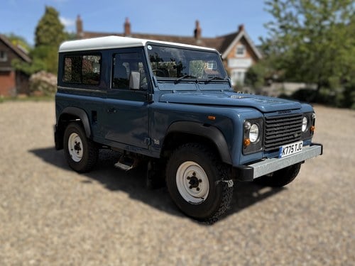 a smart 1993 Defender 90 200TDi rebuilt on galv chassis SOLD