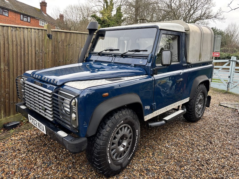 2002 Land Rover Defender Blue Manual, 5 speed Right Hand Drive in ...