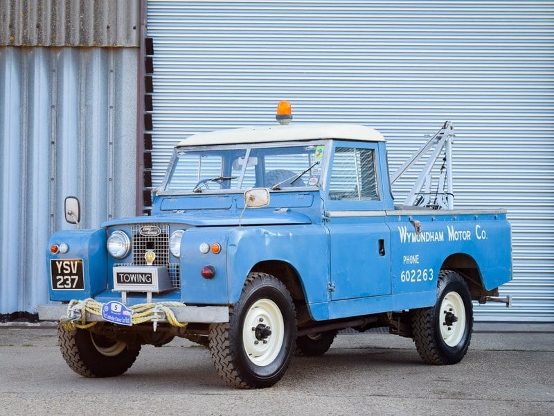 Rapid Classics: Eine Suche. Alle Oldtimer. 20 » Rapid Classics: Eine Suche. Alle Oldtimer. 1959 Land Rover Series 2 Recovery truck 2.25 Petrol