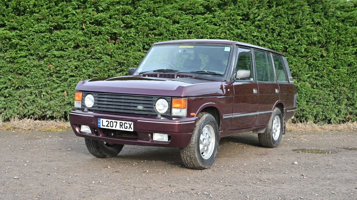 Rrange Rover Classic Red 1994 Land Rover Range Rover Dark red Automatic, 4 speed Right Hand ...