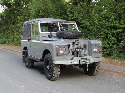 1971 Land Rover Series IIA SWB VENDIDO