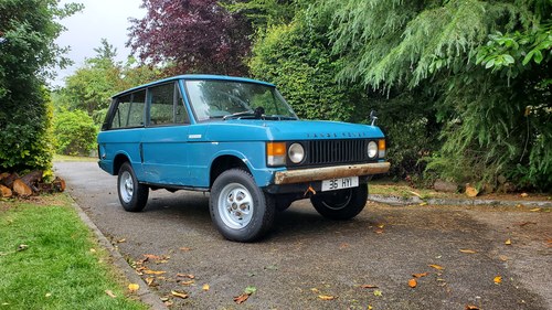 1976 Land Rover Range Rover Suffix-D Project