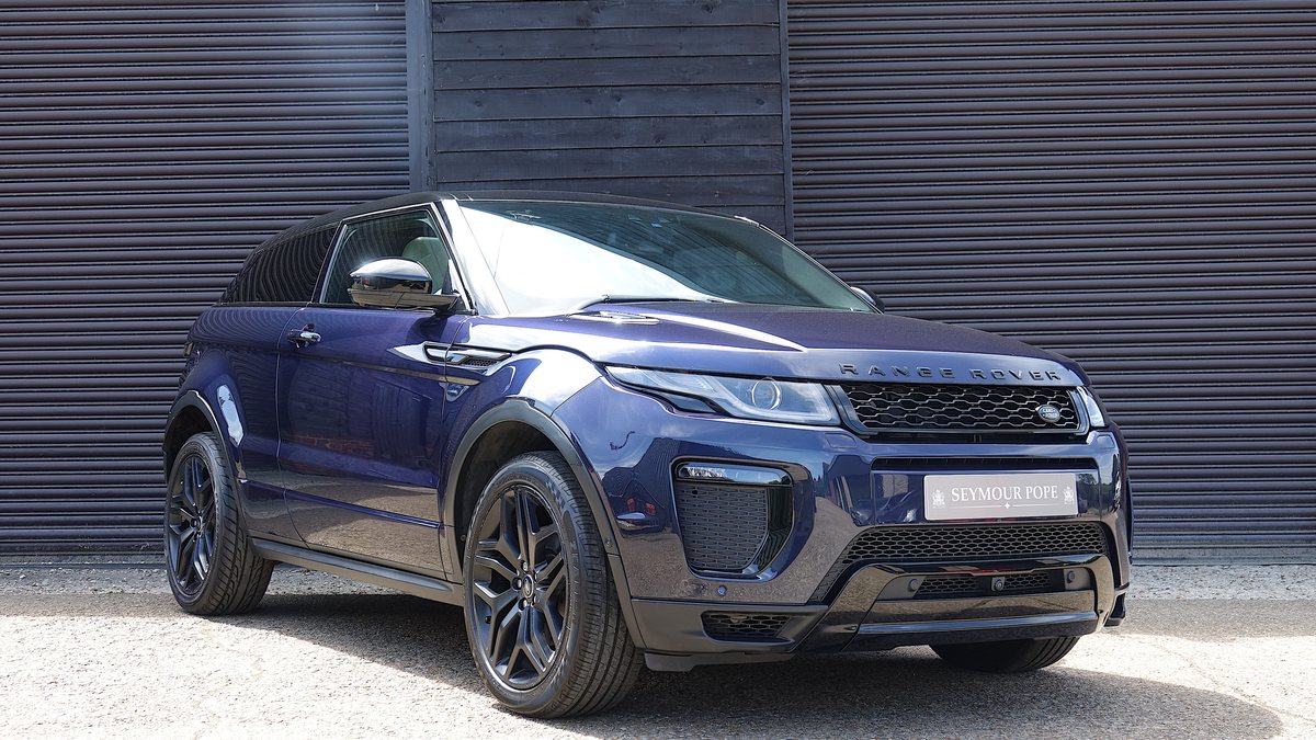 2017 Land Rover Range Rover Evoque Blue Automatic, 7+ speed Right Hand ...