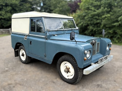 charming 1969 Land Rover Series IIa 88in 2.25 petrol hardtop VERKAUFT