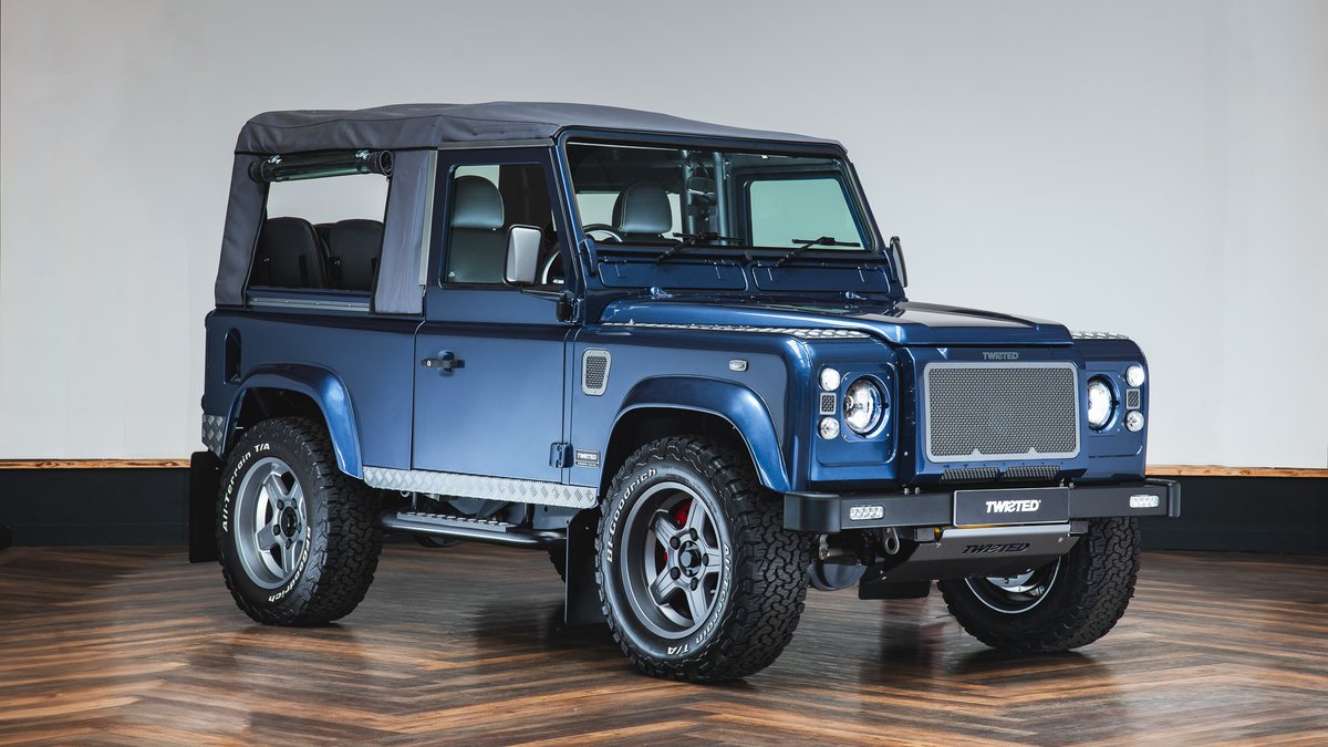 Land Rover 05 Defender 2005 Land Rover Defender Blue Manual, 5 speed Right Hand Drive in ...