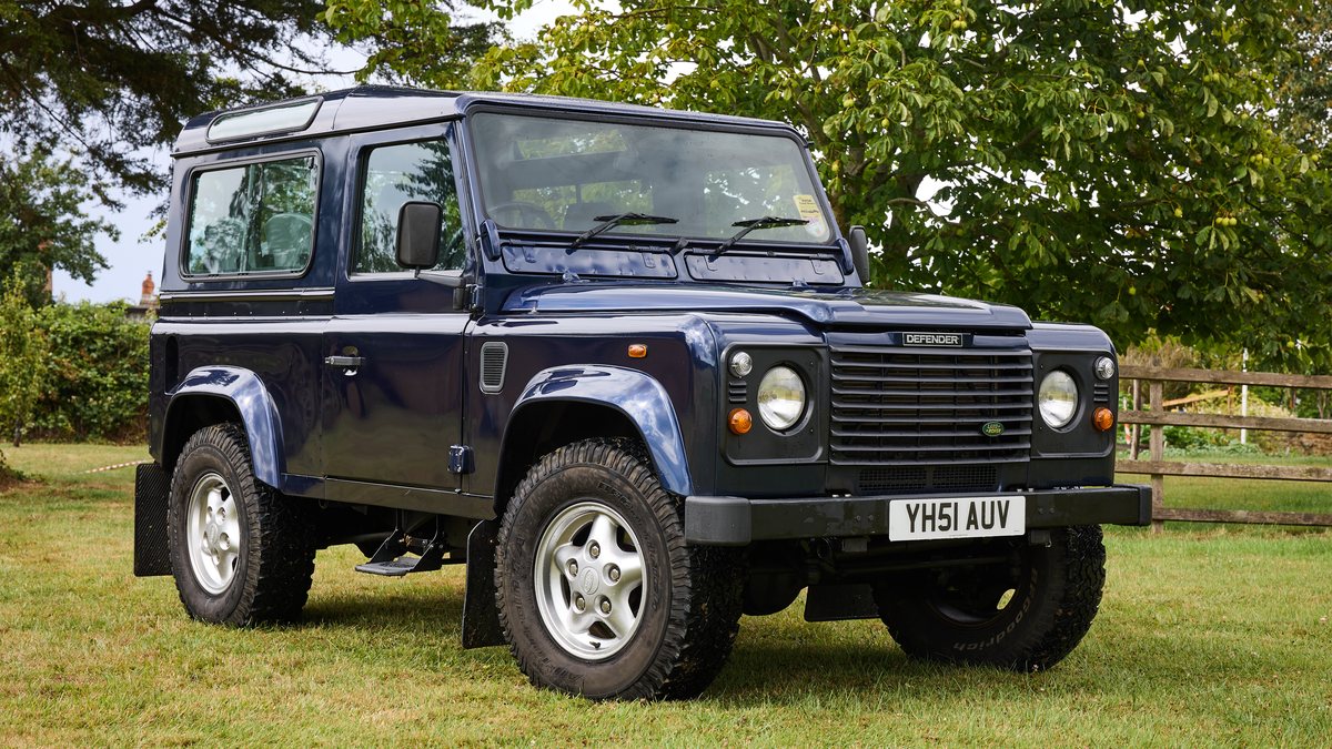 2002 Land Rover Defender Blue Manual, 5 speed Right Hand Drive in ...