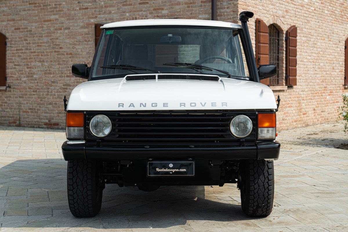 1991 Land Rover Range Rover Bianco Manual Left Hand Drive in Italy ...