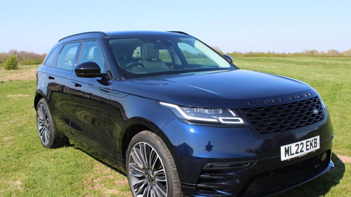 2022 Land Rover Range Rover Velar Blue Automatic, 7+ speed Right Hand ...