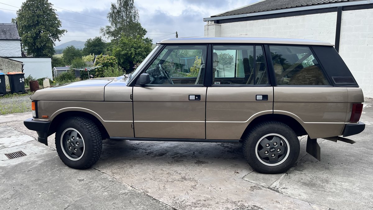 Range Rover Castle 1988 Land Rover Range Rover Bronze Manual, 5 speed Right Hand Drive in ...