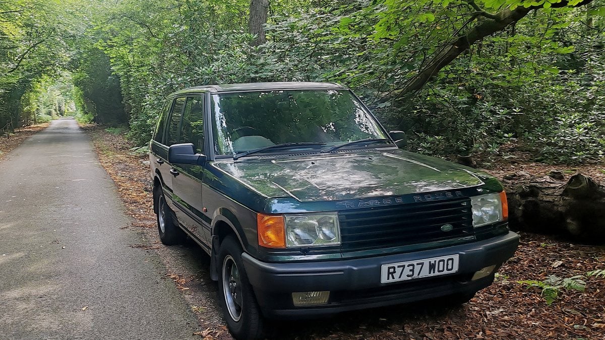 1997 Land Rover Range Rover Mörkgrön automat, 4 växlar Högerstyrd i ...