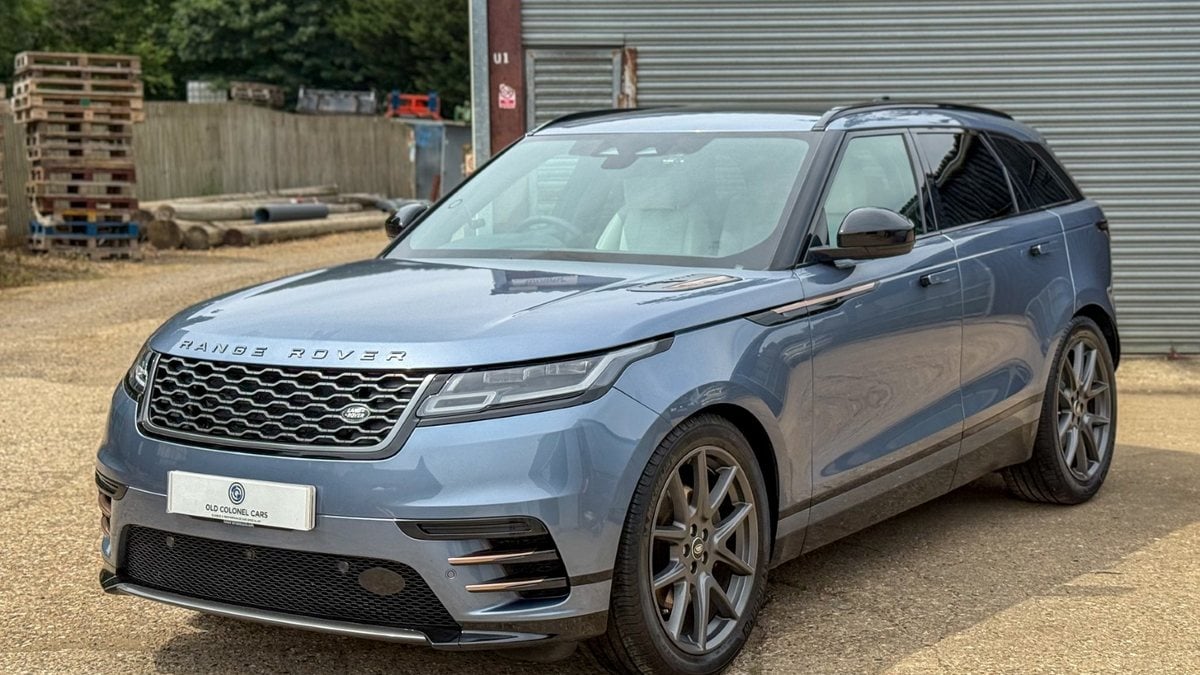 2022 Land Rover Range Rover Velar Blue Automatic, 6 speed Right Hand ...