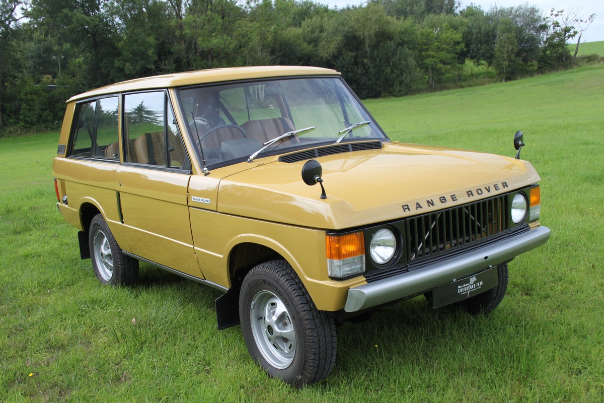 1972 Land Rover Range Rover Gold Manual, 4 speed Right Hand Drive in ...