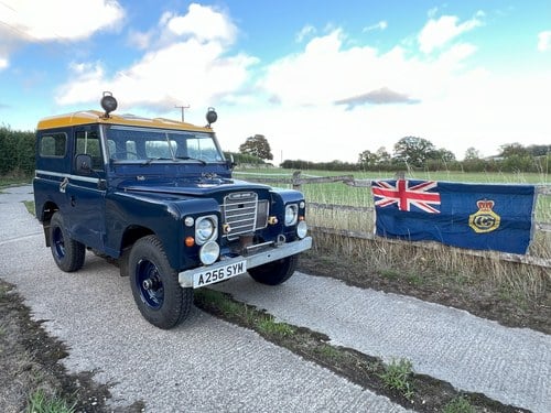 1983 Land Rover Series 3 Ex HM Coastguard