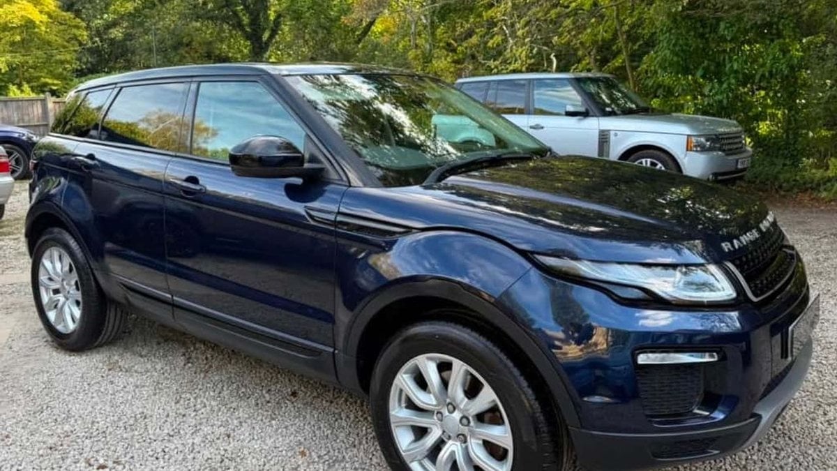 2017 Land Rover Range Rover Evoque Blue Automatic Right Hand Drive in ...