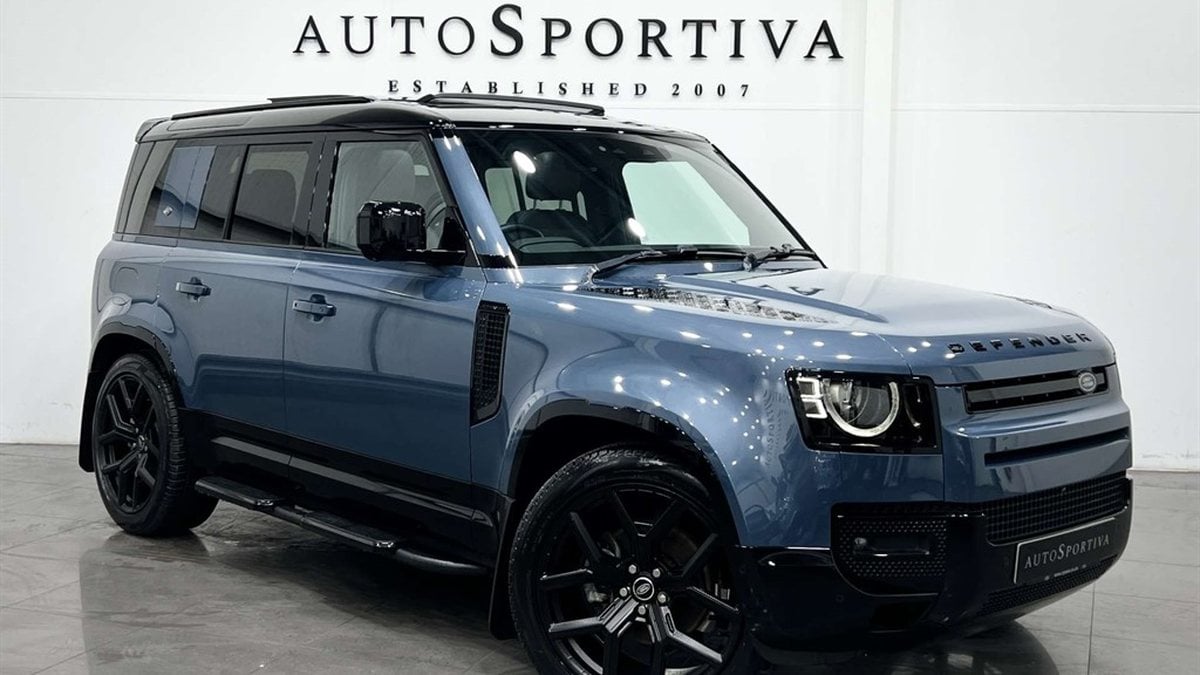Land Rover Azul 2023 Land Rover Defender Azul Automático Volante a la derecha en Reino ...