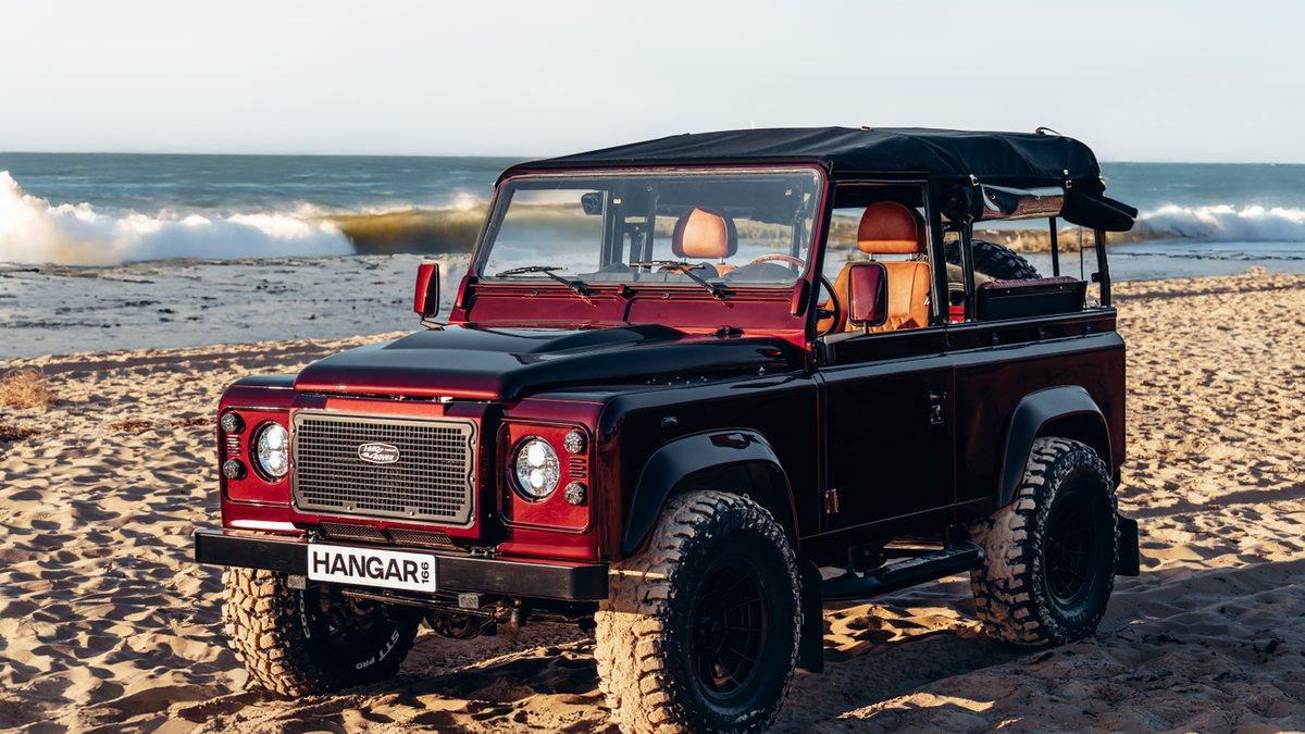 2014 Land Rover Defender Dark red Manual, 6 speed Left Hand Drive in ...