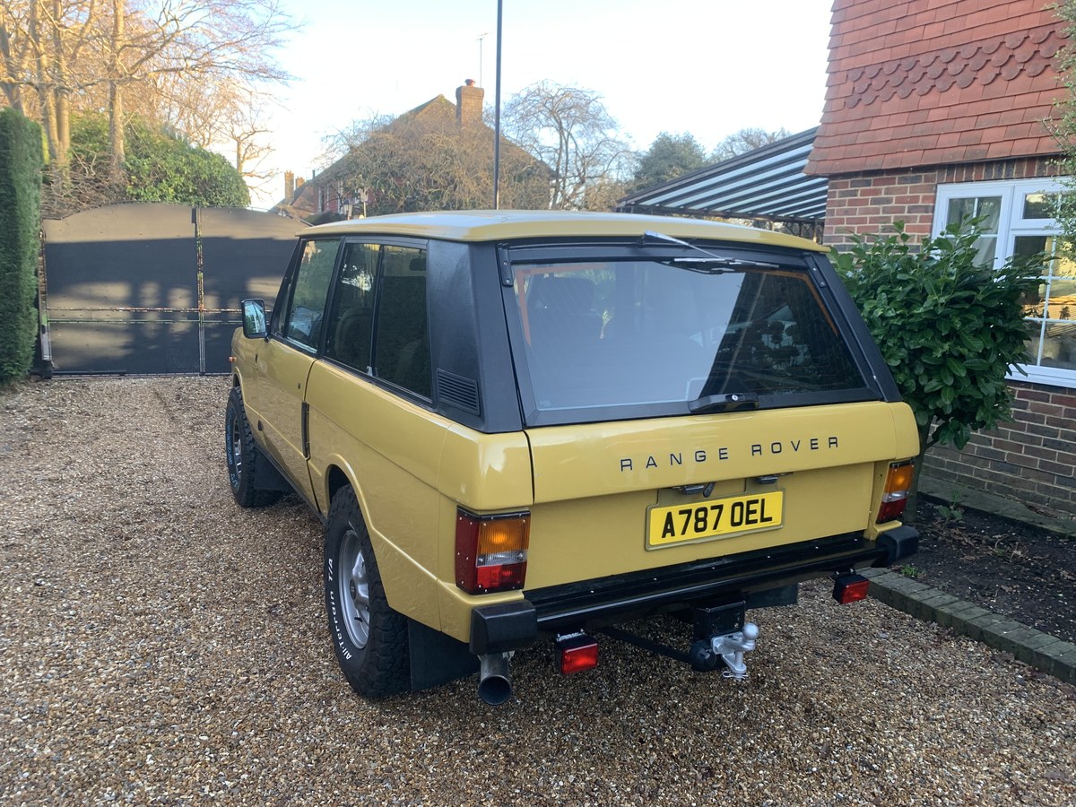 1983 Land Rover Range Rover Yellow Manual, 6 speed Right Hand Drive in ...