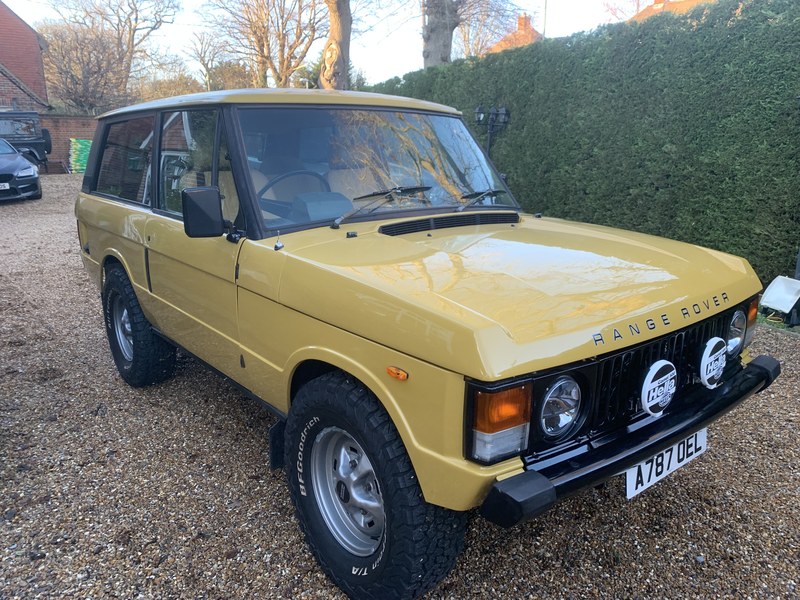 1983 Land Rover Range Rover Yellow Manual, 6 speed Right Hand Drive in ...