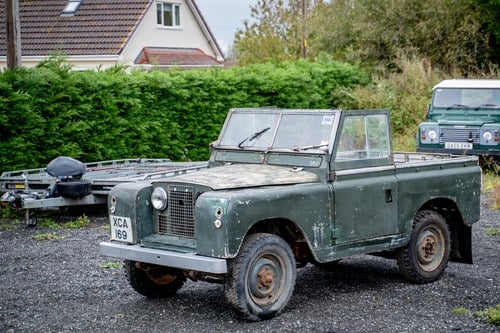 1960 Land Rover Series 2 88" Soft Top Restoration Project VENDUTO