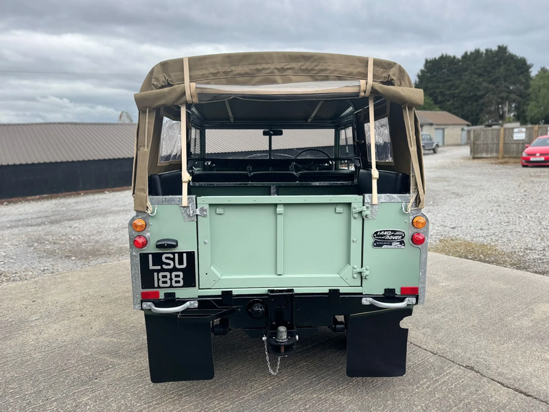 1958 Land Rover Series 2 Verde Manual, 4 velocidades Volante à direita ...
