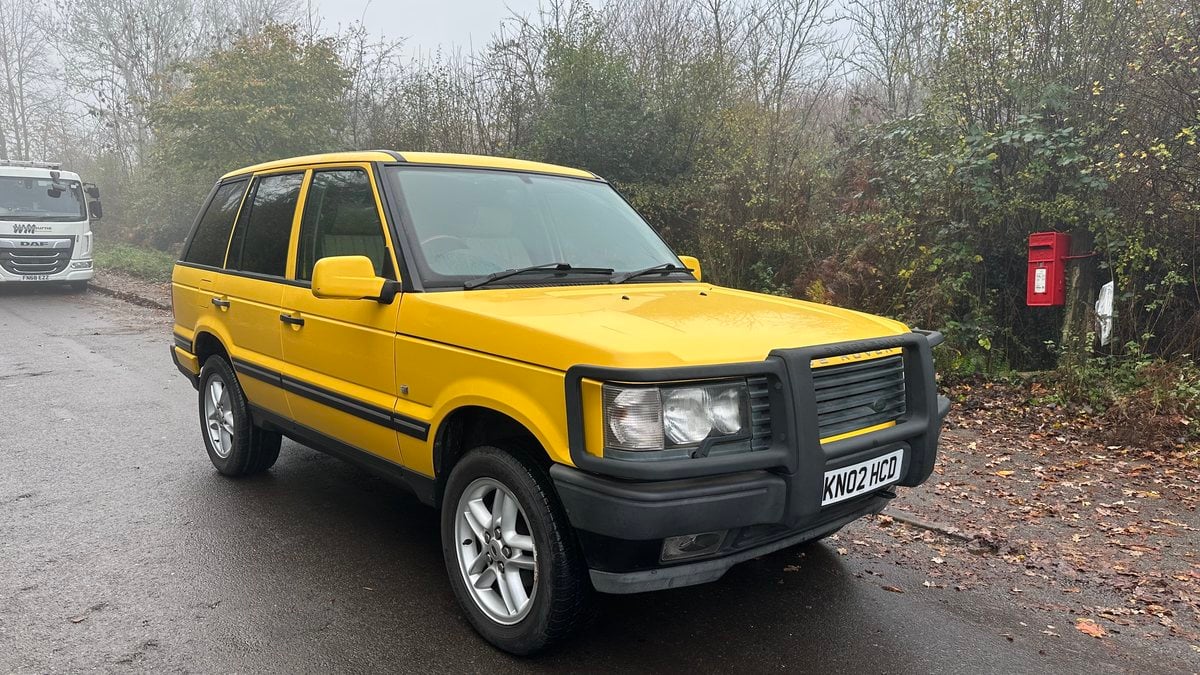 2002 Land Rover Range Rover Yellow Automatic, 4 speed Right Hand Drive ...