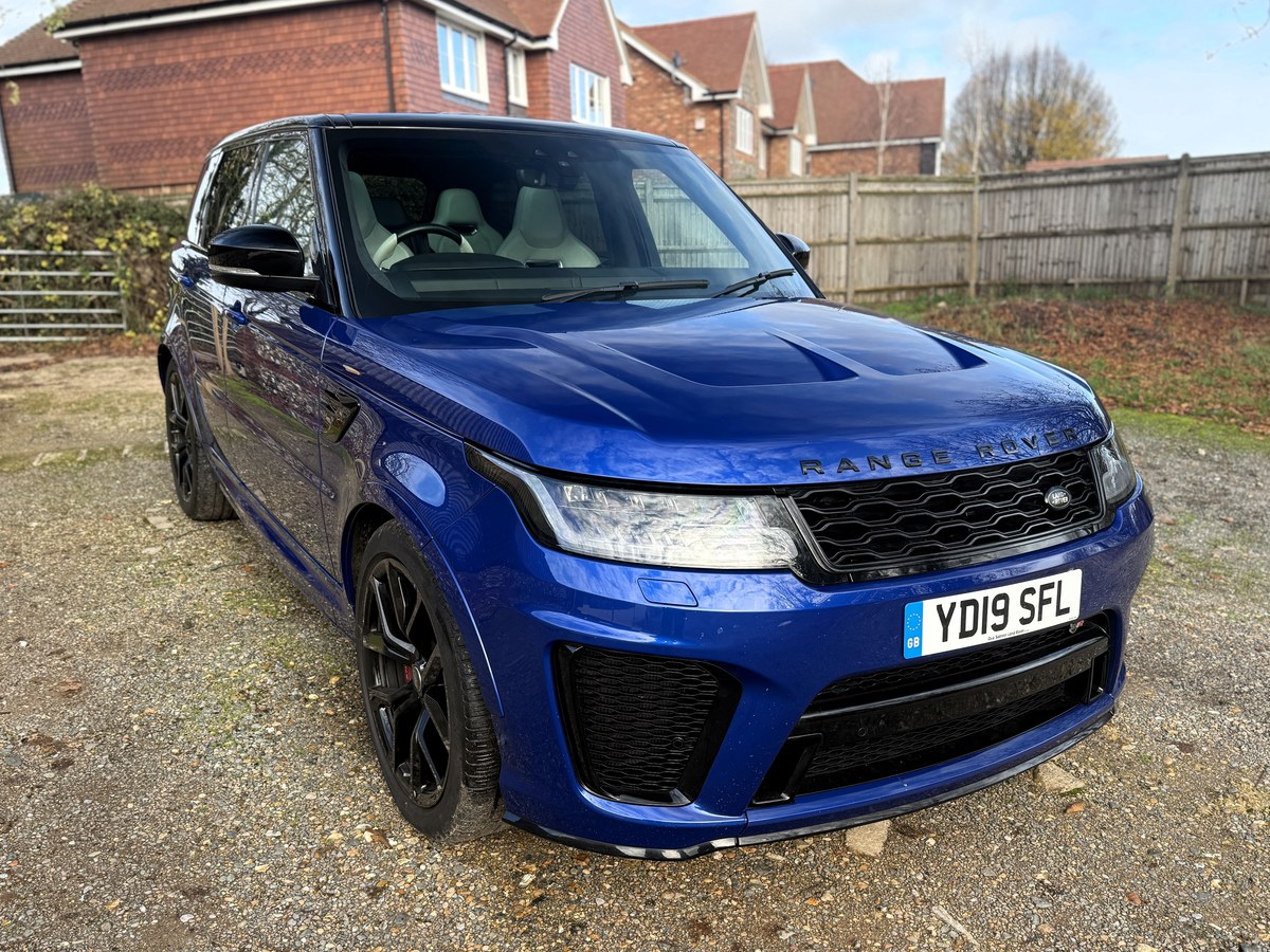 2019 Blue Range Rover 2019 Land Rover Range Rover Sport Blue Automatic, 7+ speed Right Hand ...