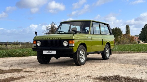 1980 LAND ROVER Range Rover Classic Suffix A vendre