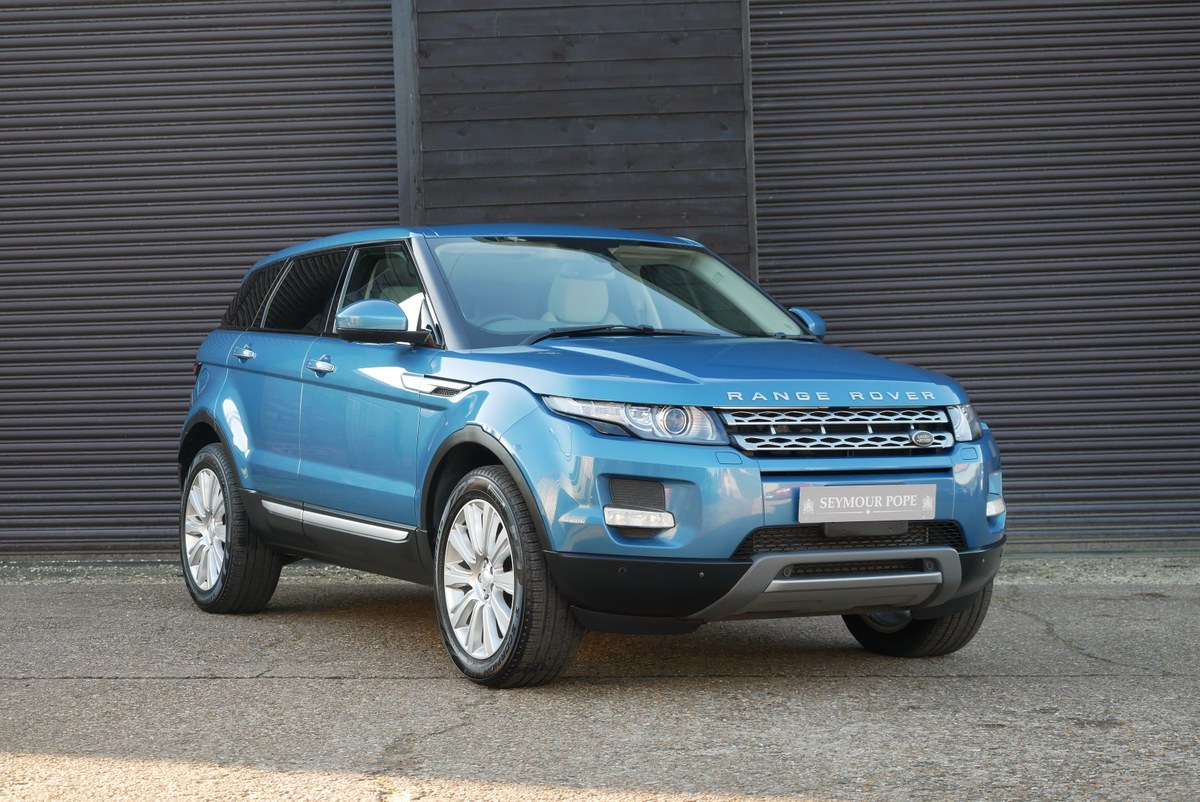 2015 Land Rover Range Rover Evoque Blue Automatic, 7+ speed Right Hand ...