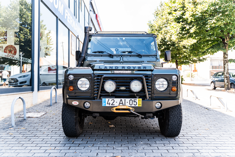 Land Rover 05 Defender 2005 Land Rover Defender Dark green Manual, 5 speed Left Hand Drive in ...