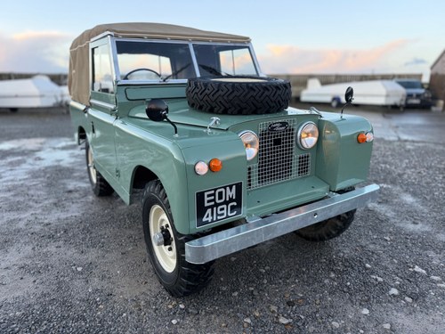 1963 Land Rover Series 2a *Galv Chassis & Overdrive* (EOM) VENDIDO