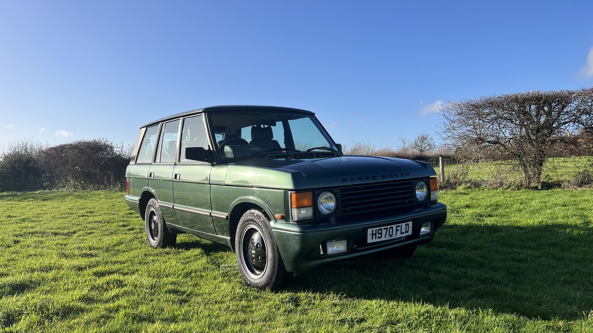 1990 Land Rover Range Rover Green Automatic, 4 speed Right Hand Drive ...