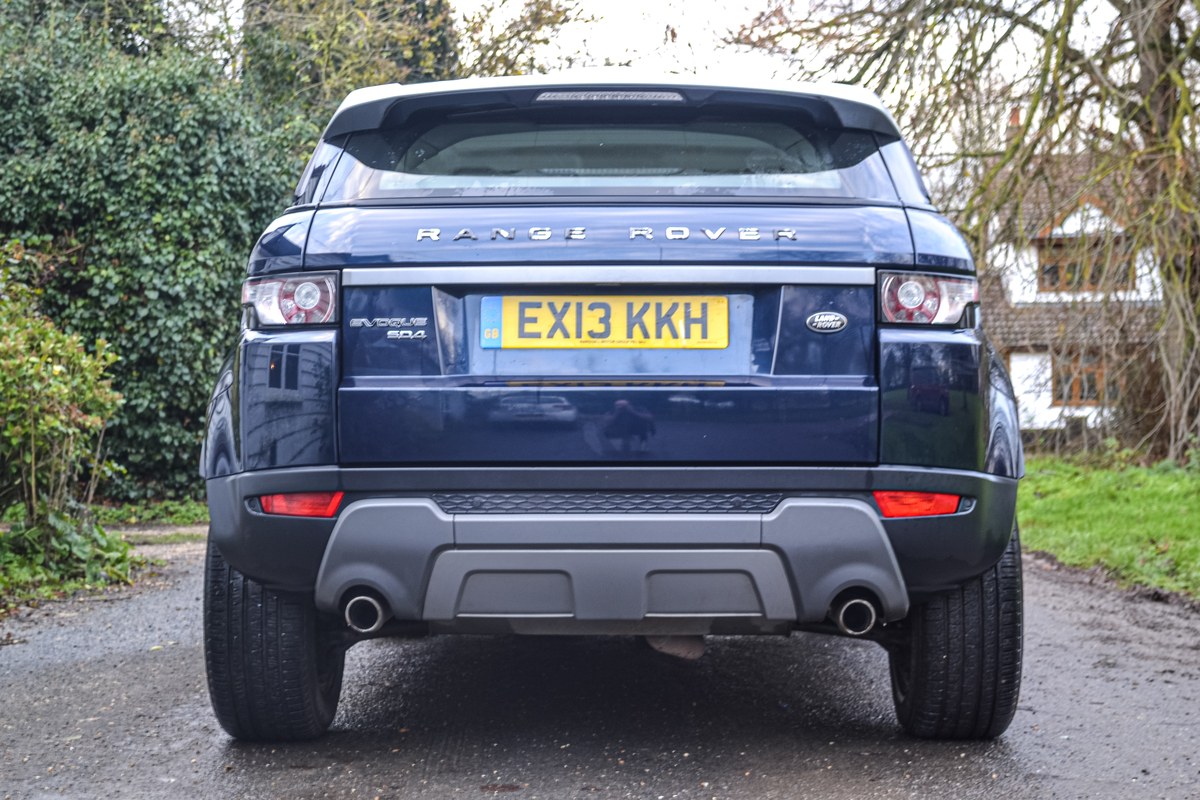 2013 Land Rover Range Rover Evoque Blue Automatic, 6 speed Right Hand ...