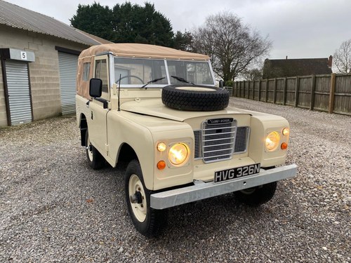 1975 Land Rover Series 3 *MOT & Tax Exempt Ragtop* (HVG) VENDIDO