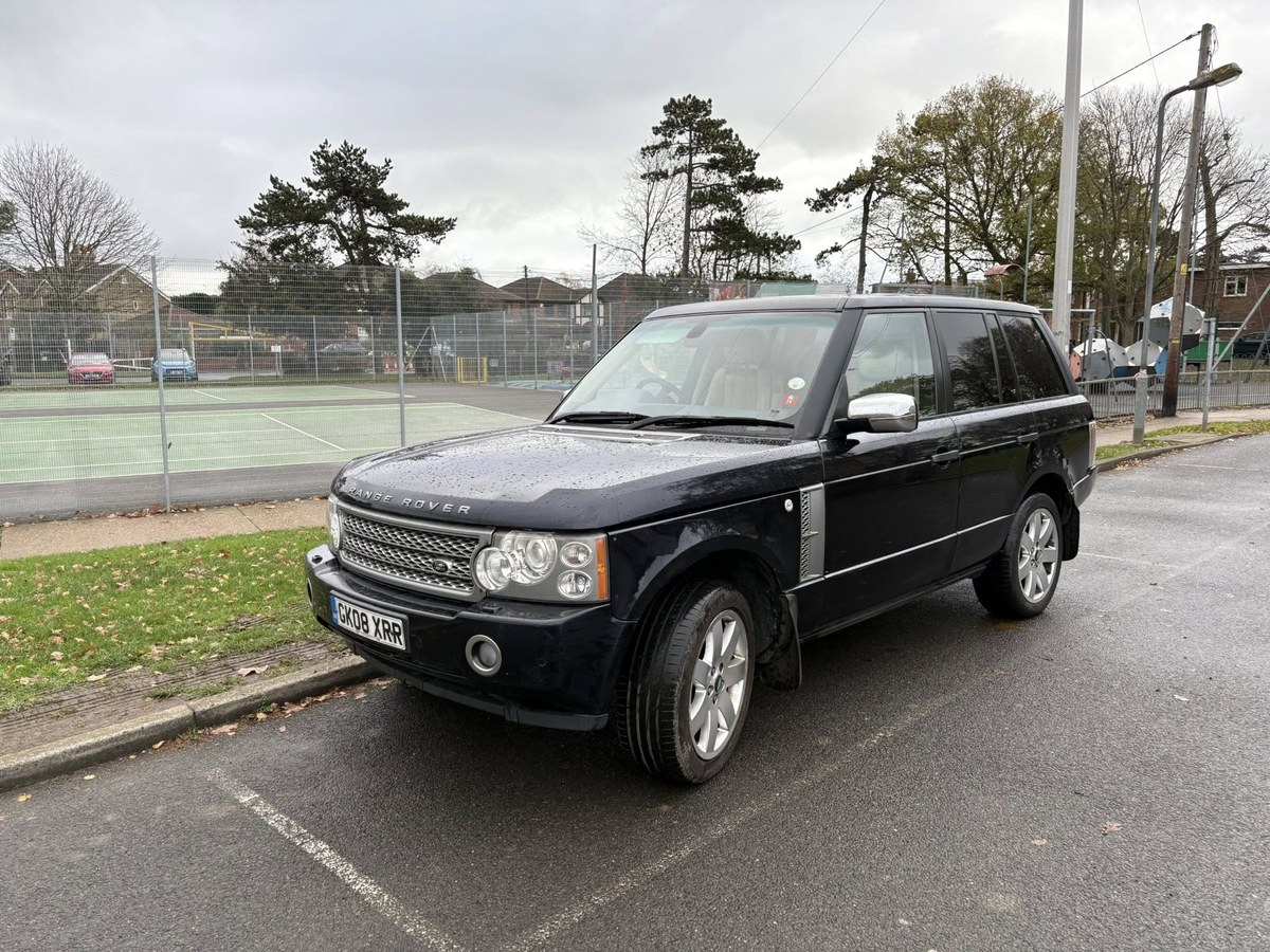 2008 Land Rover Range Rover Dark blue Automatic Right Hand Drive in ...