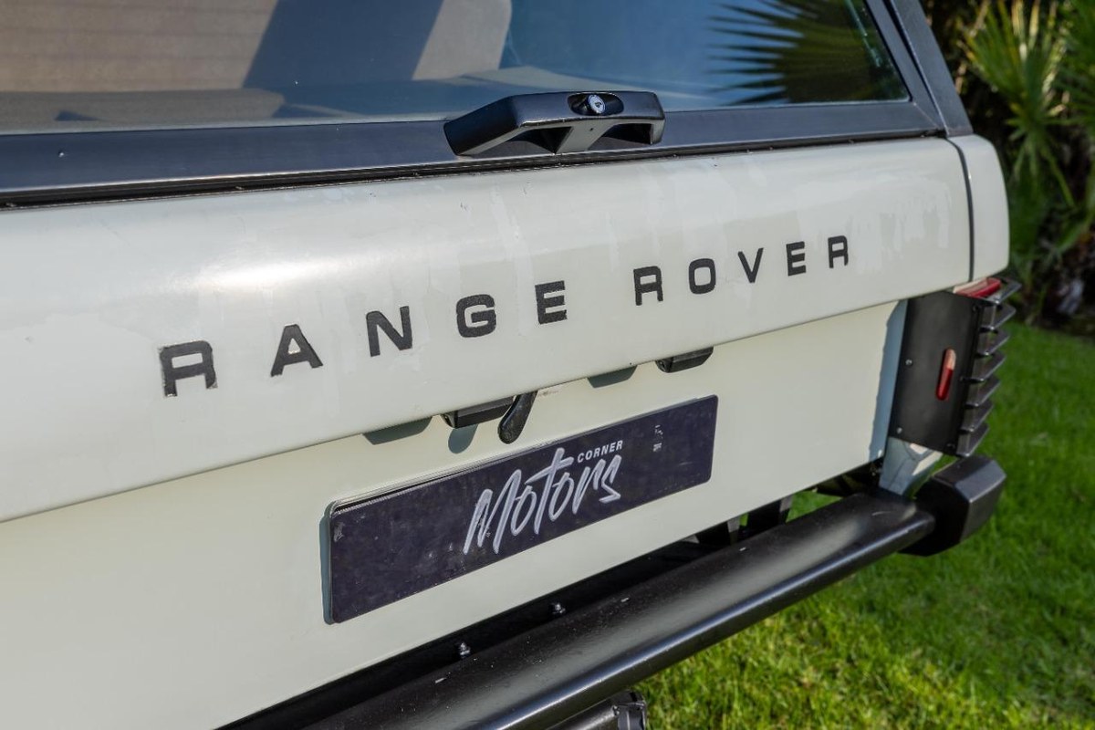 1985 Land Rover Range Rover Branco Manual, 5 velocidades Volante à ...
