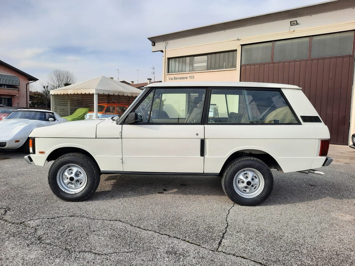 1990 Land Rover Range Rover Wit Handgeschakeld, 5 versnellingen Links ...