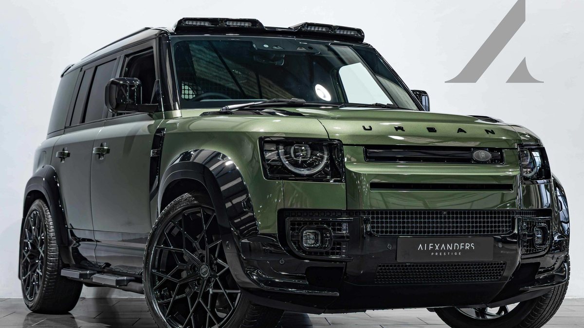 2025 Land Rover Defender Grön automat Högerstyrd i Storbritannien ...
