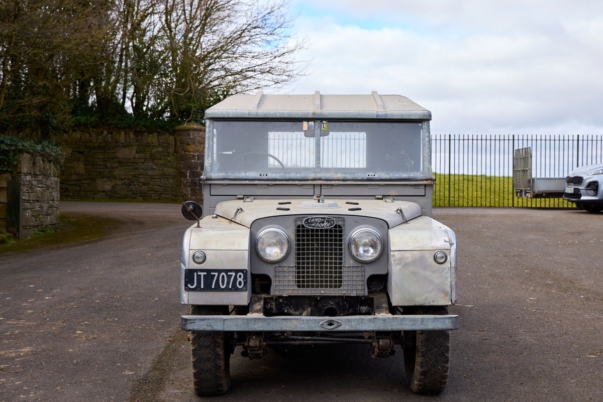 1958 Land Rover Series 1 Grau Handschaltgetriebe, 4 Gänge Rechtslenker ...