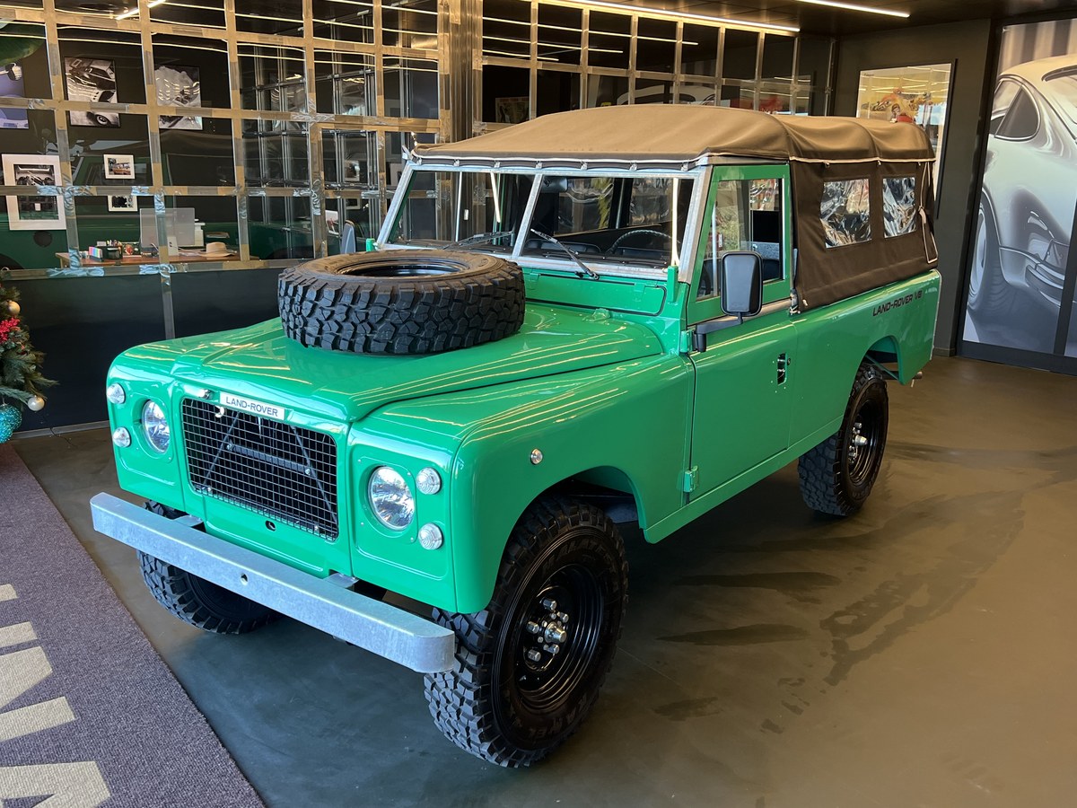 Land Rover Stage 1 Rear 1980 Land Rover Stage One V8 Green Manual, 4 speed Left Hand Drive in ...