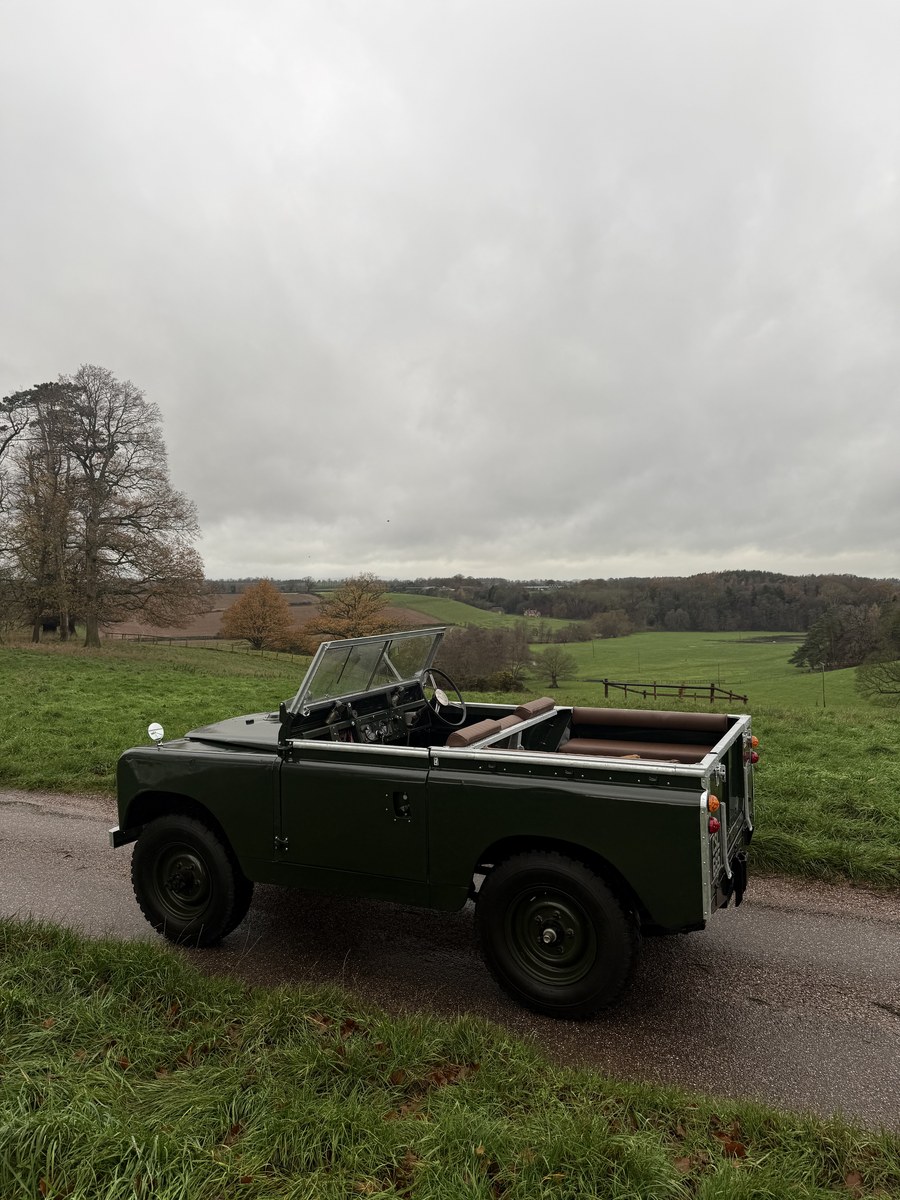 1960s Rover Convertible 1960 Land Rover Series 2 Green Manual, 4 speed Right Hand Drive in ...