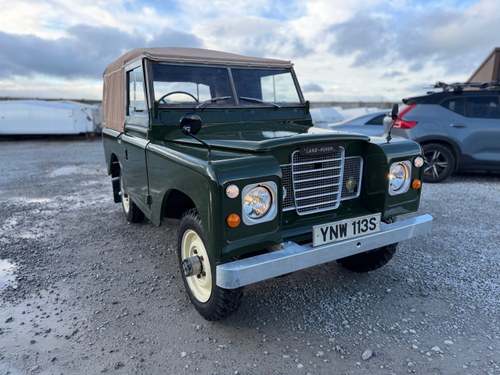 1978 Land Rover Series 3 *Galvanised Chassis Ragtop* (YNW) VERKAUFT